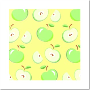 Apple Template Fruit Print Art Pattern Design Posters and Art